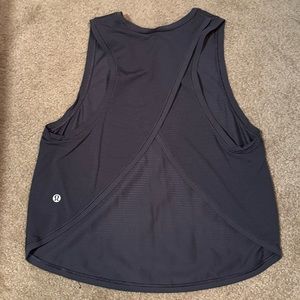 Lululemon Grey Backless Tank
